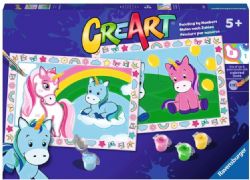 PEINTURE À NUMÉROS CREART RAVENSBURGER (2 IMAGES) - LICORNE - 11
